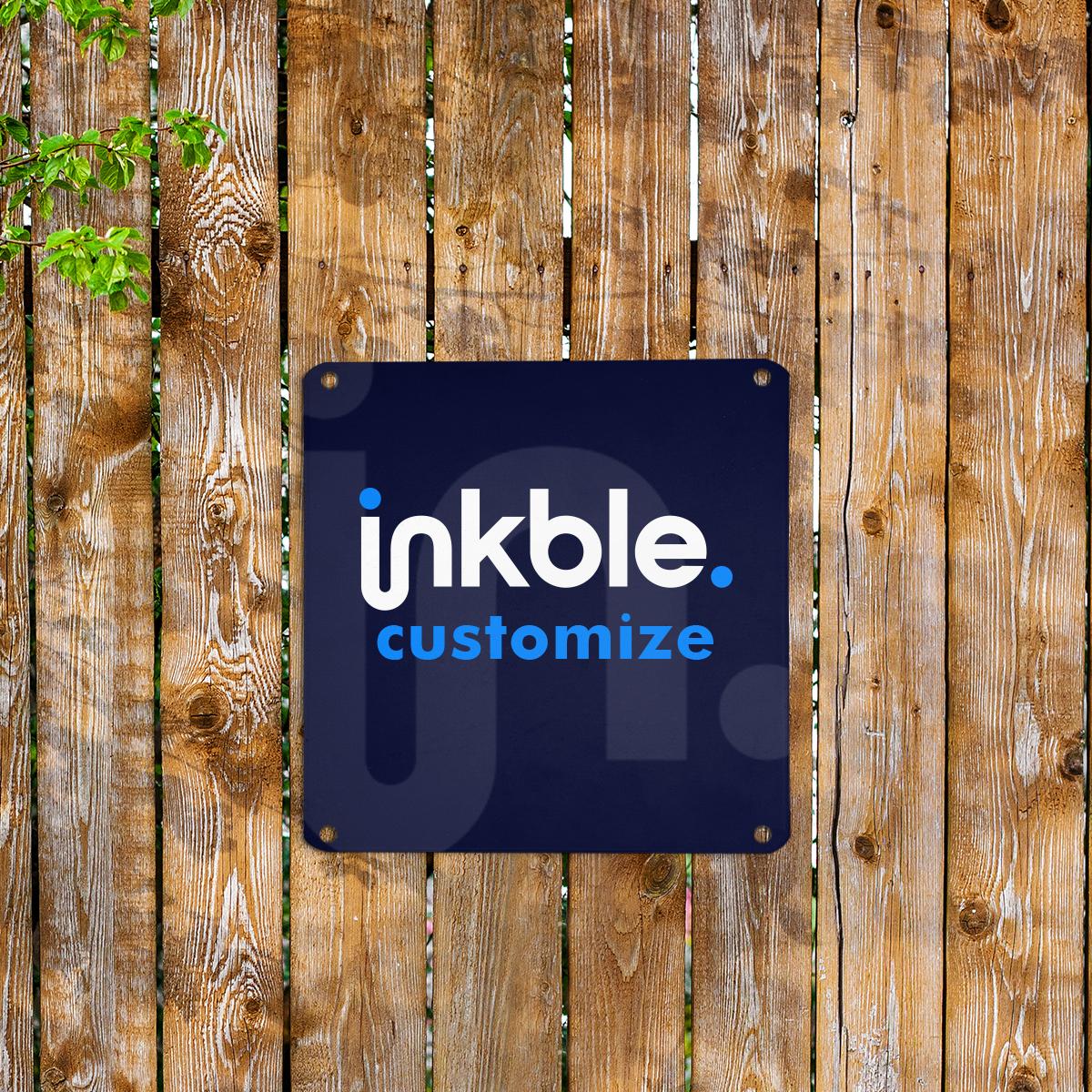 Custom Shape Metal Sign